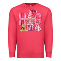 Cardinal hug me with gnome Premium Sweatshirt - NancyCooperArtShop