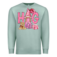 Seafoam hug me with gnome Premium Sweatshirt - NancyCooperArtShop
