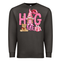 Smoke hug me with gnome Premium Sweatshirt - NancyCooperArtShop