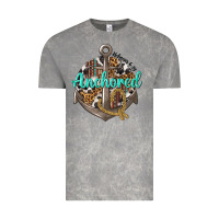 Cloud Rock anchored hebrews 6 19 Vintage Tee - texasbilliewilder