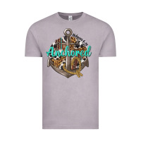 Vintage Zinc anchored hebrews 6 19 Vintage Tee - texasbilliewilder