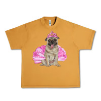 Peanut Butter balerina pug with tutu Urban Heavy Tee - RanaPortraitStore