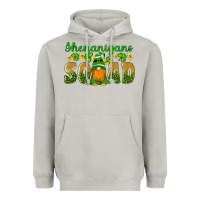 Moon Dust shenanigans squad gnomes shamrock gold leopard glitter Heavyweight Hoodie - Artiststas