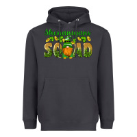 Smoke shenanigans squad gnomes shamrock gold leopard glitter Heavyweight Hoodie - Artiststas