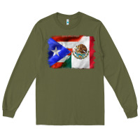 Army Green mexico and puerto rico Long Sleeve Tee - CTS Tumbler Store