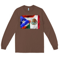 Chestnut mexico and puerto rico Long Sleeve Tee - CTS Tumbler Store