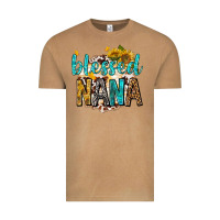 Vintage Camel blessed nana with sunflowers Vintage Tee - texasbilliewilder