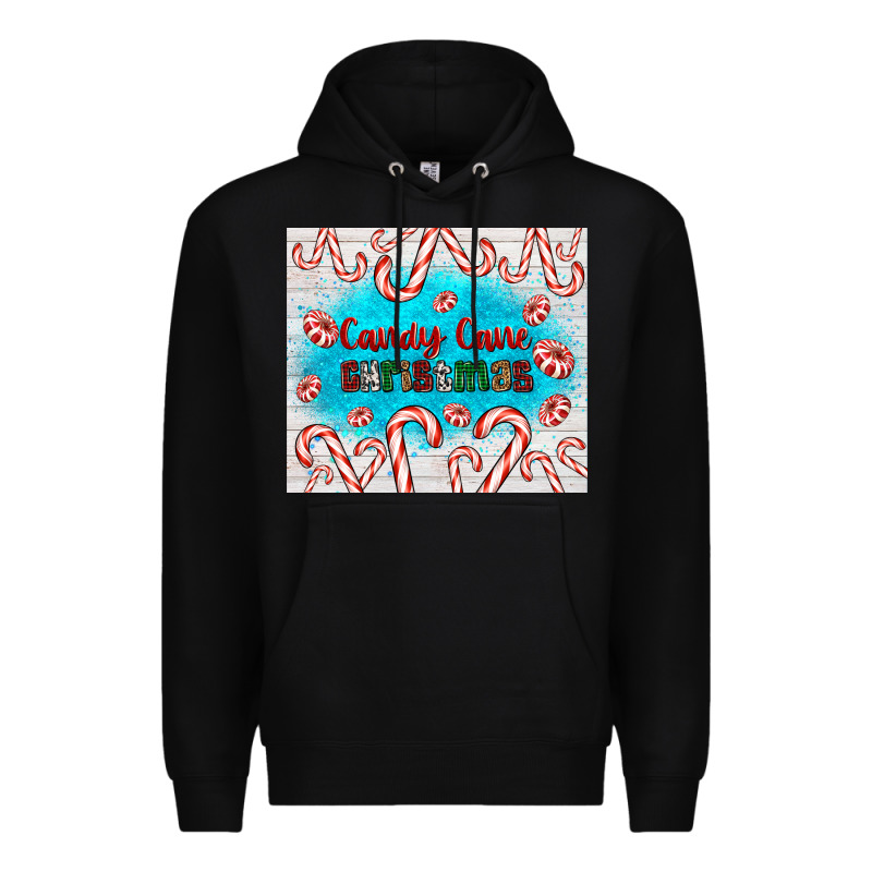 Candy Cane Christmas Premium Hoodie by AdoDesignShop | Teevron