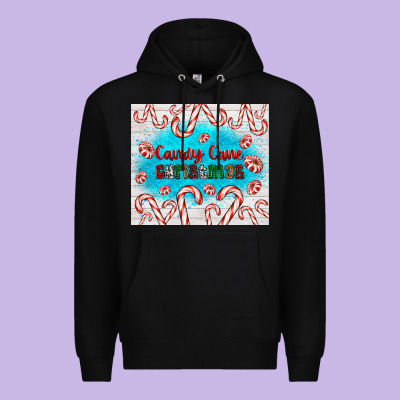 Candy Cane Christmas Premium Hoodie Designed By Adodesignshop