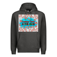 Charcoal Heather candy cane Christmas Premium Hoodie - AdoDesignShop