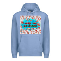 Colony Blue candy cane Christmas Premium Hoodie - AdoDesignShop
