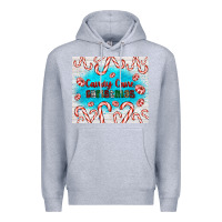 Heather Grey candy cane Christmas Premium Hoodie - AdoDesignShop