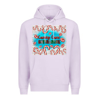 Lilac candy cane Christmas Premium Hoodie - AdoDesignShop