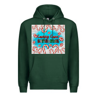 Sports Green candy cane Christmas Premium Hoodie - AdoDesignShop