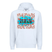 White candy cane Christmas Premium Hoodie - AdoDesignShop