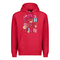 Cardinal birthday girl Premium Hoodie - MaliasSmallBusiness
