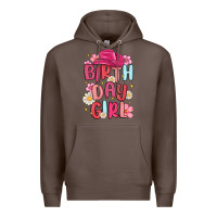 Coffee birthday girl Premium Hoodie - MaliasSmallBusiness