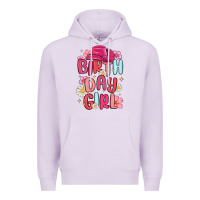 Lilac birthday girl Premium Hoodie - MaliasSmallBusiness