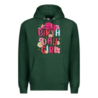 Sports Green birthday girl Premium Hoodie - MaliasSmallBusiness