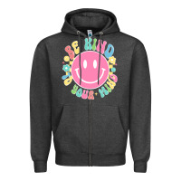 Charcoal Heather be kind to you mind Zipper Hoodie - JahusDesignShop
