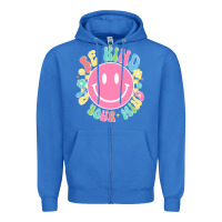True Royal be kind to you mind Zipper Hoodie - JahusDesignShop
