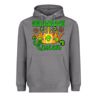 Storm shamrock queen crown leopard glitter Heavyweight Hoodie - Artiststas