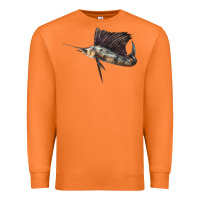 Carrot Atlantic Sailfish Illustrations Premium Sweatshirt - LillyAllenDesigns