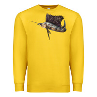 Lemon Atlantic Sailfish Illustrations Premium Sweatshirt - LillyAllenDesigns