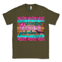Army Green leave them broadway girls alone tumbler Classic Tee - HRA Design Shop