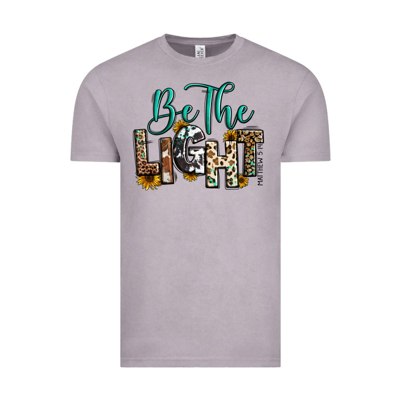 Be The Light Matthew 5 14 Vintage Tee by RanaPortraitStore | Teevron
