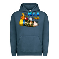Pigment Midnight Navy pre k dude Urban Hoodie - BundleAndBundleShop