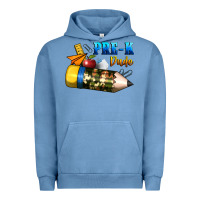 Pigment Pebble Blue pre k dude Urban Hoodie - BundleAndBundleShop