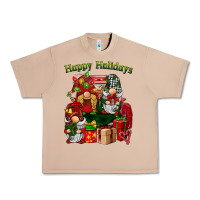 Burro happy holidays gnomes truck Urban Heavy Tee - BarkalooDesign