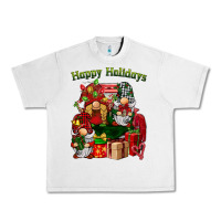Lunar Rock happy holidays gnomes truck Urban Heavy Tee - BarkalooDesign