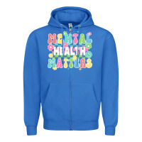 True Royal mental health matters Zipper Hoodie - JahusDesignShop