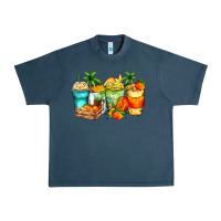 Mango Farm Fresh Coffee Cups Urban Heavy Tee | Teevron