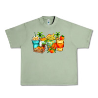 Oil Green mango farm fresh coffee cups Urban Heavy Tee - Zillion Design Studio
