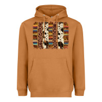 Meerkat serape sunflower cowhide leopard brushstroke Heavyweight Hoodie - AdoDesignShop