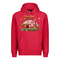 Cardinal camping is my kitchen Premium Hoodie - NancyCooperArtShop
