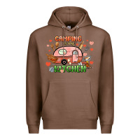 Chestnut camping is my kitchen Premium Hoodie - NancyCooperArtShop