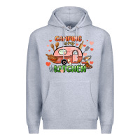 Heather Grey camping is my kitchen Premium Hoodie - NancyCooperArtShop