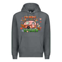 Rock camping is my kitchen Premium Hoodie - NancyCooperArtShop