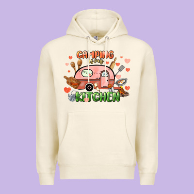 Camping Is My Kitchen Premium Hoodie Designed By Nancycooperartshop