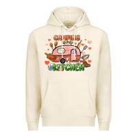 Tofu camping is my kitchen Premium Hoodie - NancyCooperArtShop