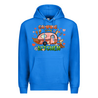 True Royal camping is my kitchen Premium Hoodie - NancyCooperArtShop