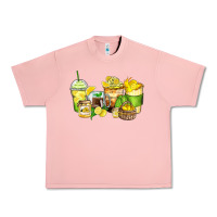 Salmon lemon farm fresh coffee cups Urban Heavy Tee - Zillion Design Studio