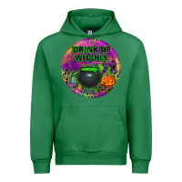 Emerald halloween round earrings Urban Hoodie - BundleAndBundleShop