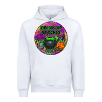 White halloween round earrings Urban Hoodie - BundleAndBundleShop