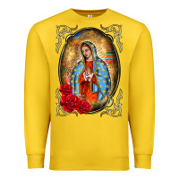 Lemon our lady of guadalupe frame Premium Sweatshirt - BarkalooDesign
