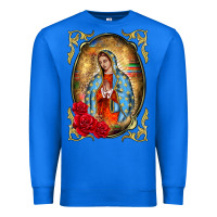 True Royal our lady of guadalupe frame Premium Sweatshirt - BarkalooDesign
